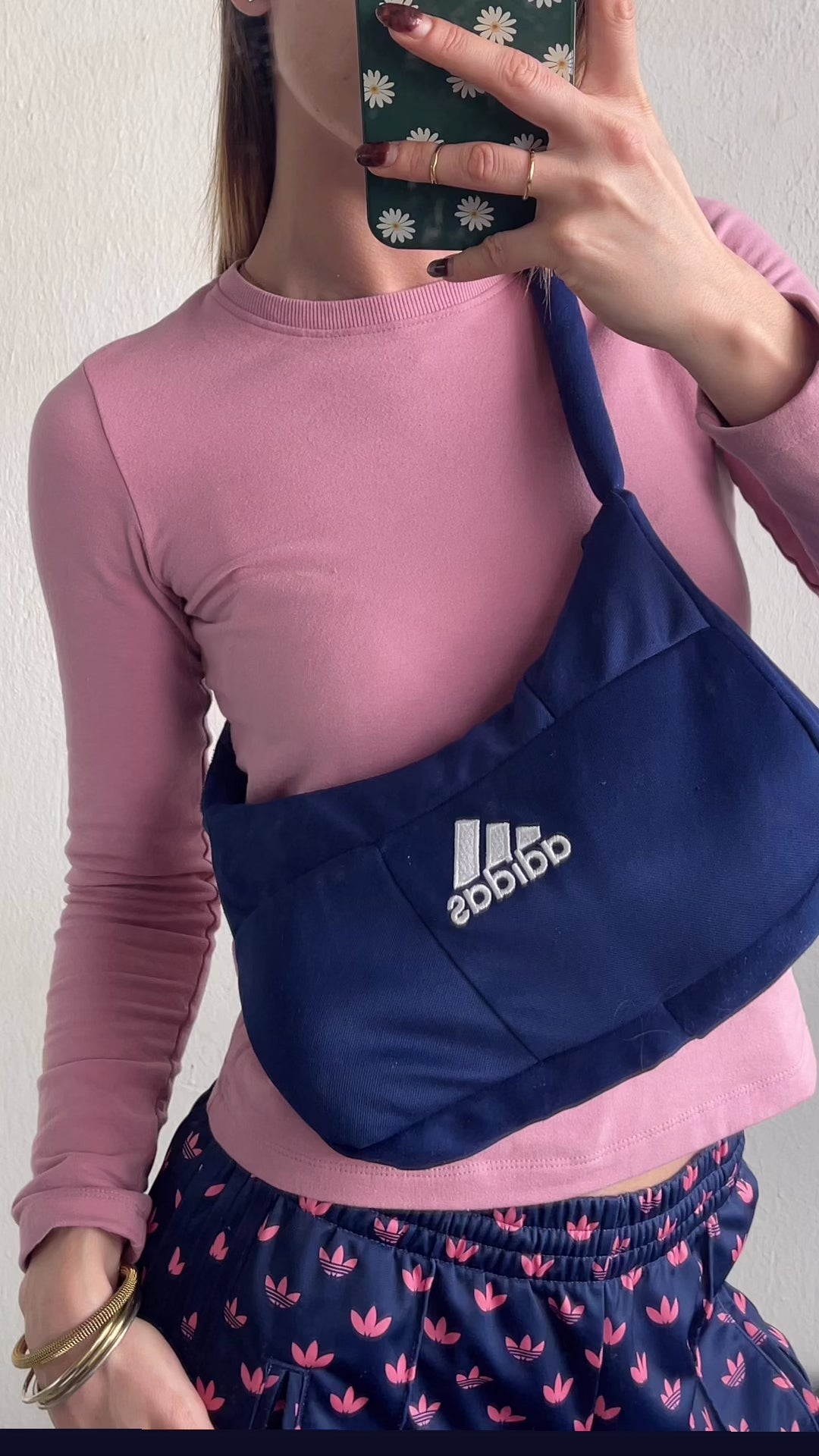 Adidas blue bag
